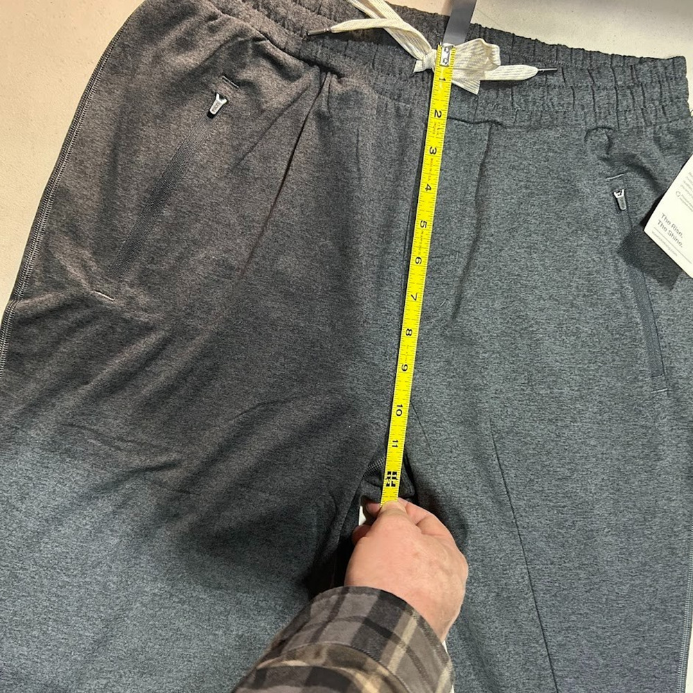 New Vuori Ponto Performance Jogger Charcoal Heather Gray Dreamknit Men's L - Picture 10 of 13